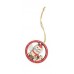 Christmas Cats Hanging Decorations - 8 Piece Set